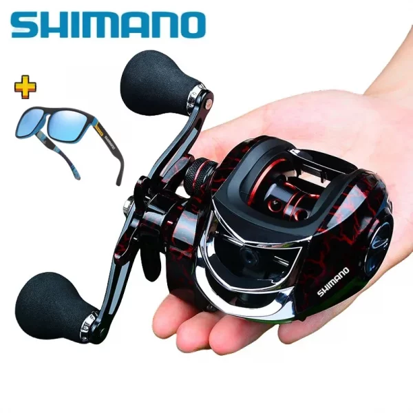 New SHIMANO Outdoor Drip Wheel 10KG Pull Fishing Line Wheel 7:1:1 Fishing Gear Supplies Sea Fishing Wheel - Image 9
